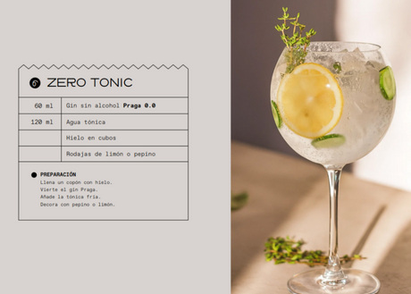 Pack Mocktail Gin & Tonic: Gin Praga Sin Alcohol + 4 Tónicas Britvic 200cc