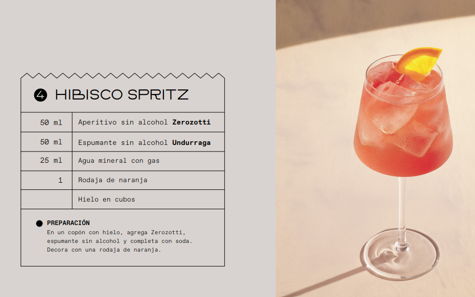 Pack Mocktail Hibisco Spritz Zerozotti 750cc