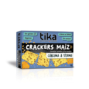 Crackers Tika Cúrcuma & Sésamo 140g