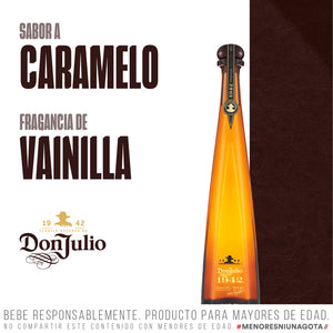 Tequila Premium Don Julio 1942 Añejo 38° 750cc