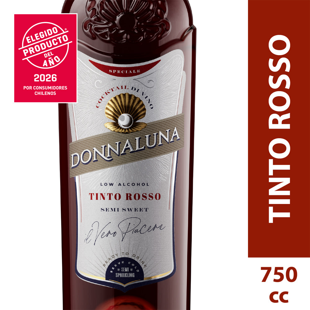 Cóctel de Vino Donnaluna Tinto Rosso 750cc
