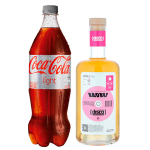 Discola Wavv Sin Alcohol 700cc + Bebida 1500cc