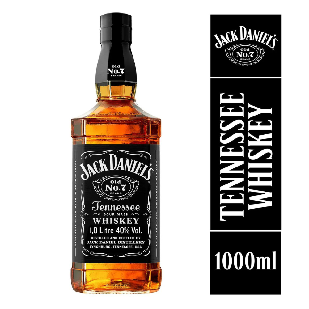 Whiskey Jack Daniel&#39;s Tennessee Old Nº7 40º 1000cc