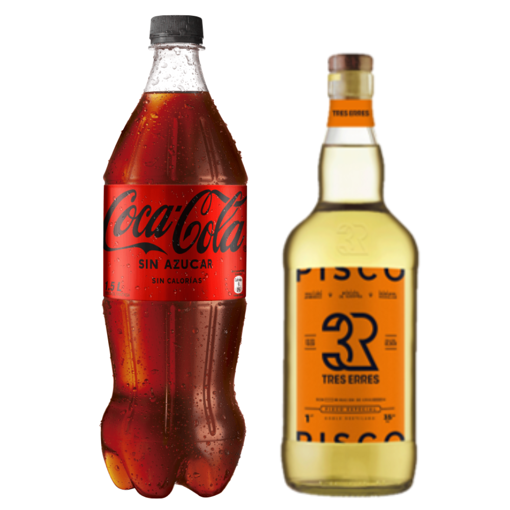 Pack Piscola Tres Erres 1000cc