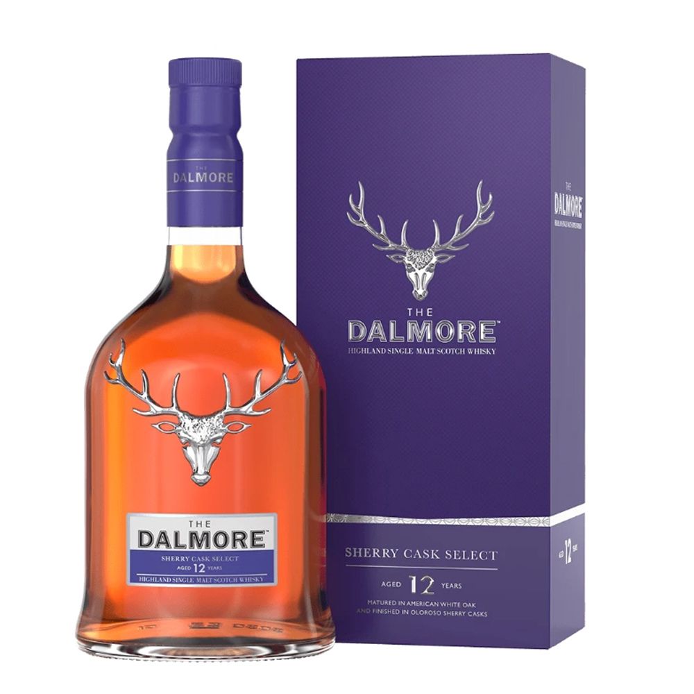 【DALMORE 12年 シングルモルトウイスキー 専用ボックス付き】 Whisky The Dalmore Sherry Cask 12 Años 40º 750cc – Tost