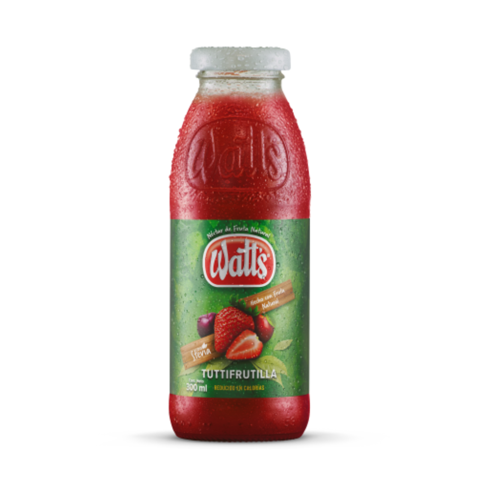 Jugo Watts Tuttifrutilla Normal Boca Ancha 300cc
