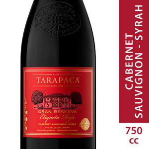 Vino Tarapacá Gran Reserva Red Blend Etiqueta Roja 750cc