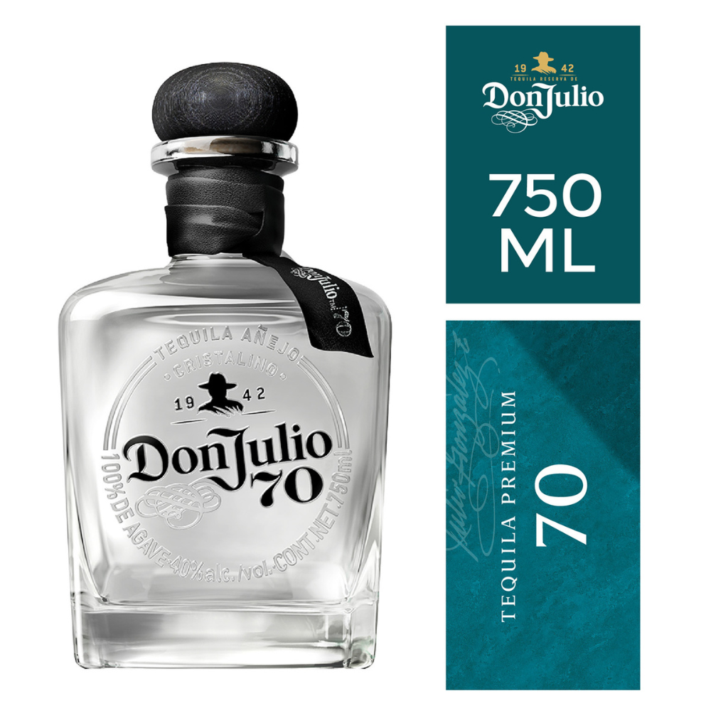 Tequila Don Julio 70 Cristalino 40° 750cc - Tost