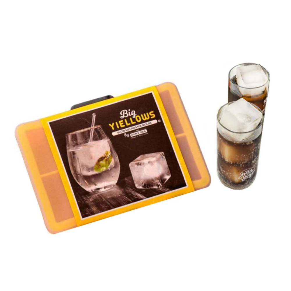 Molde De 6 Hielones Con Tapa