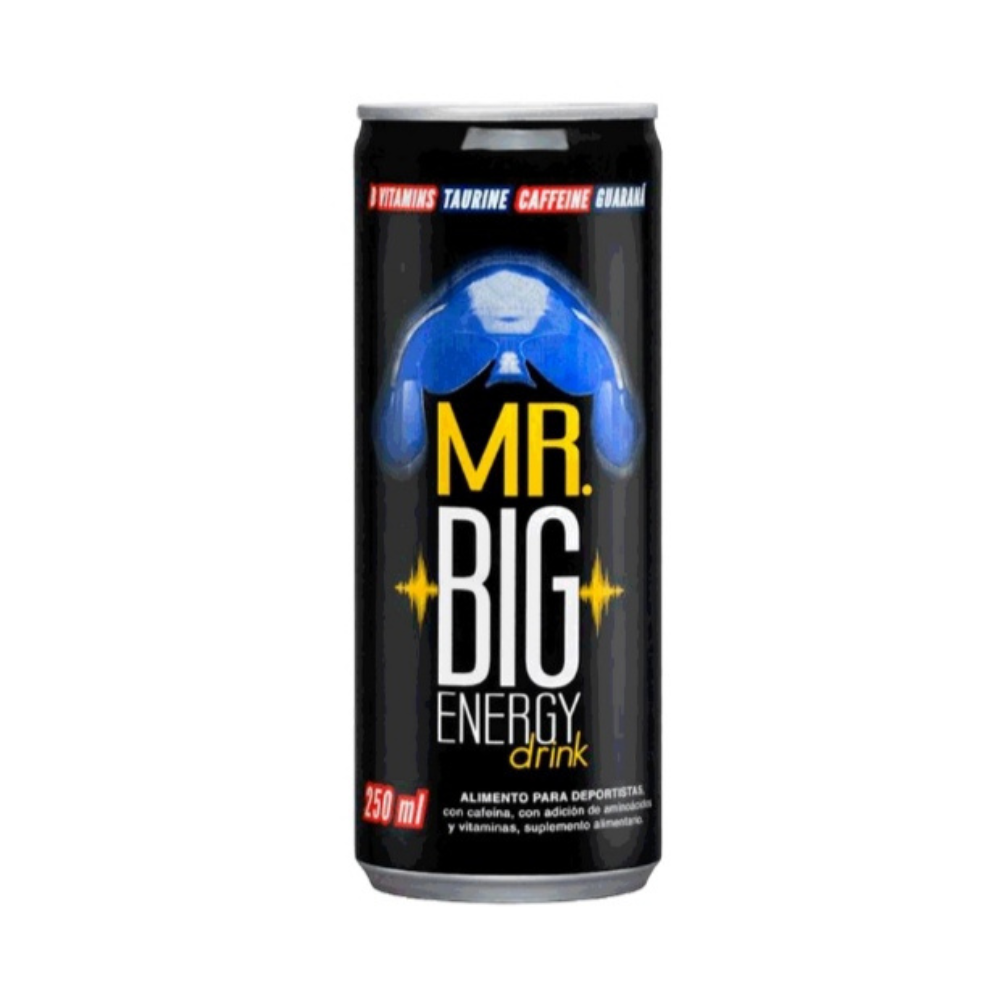 Bebida Energética Mr. Big Lata 250cc