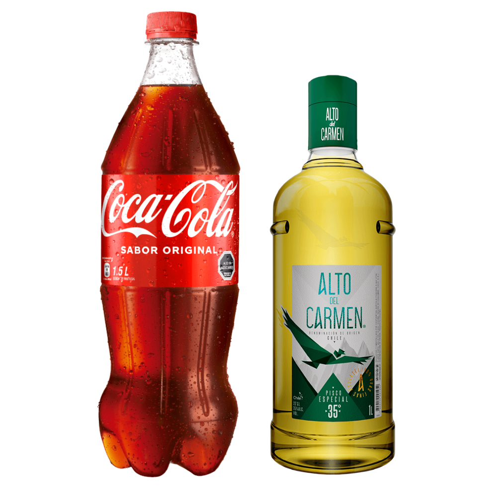 Pack Piscola Alto del Carmen 1000cc