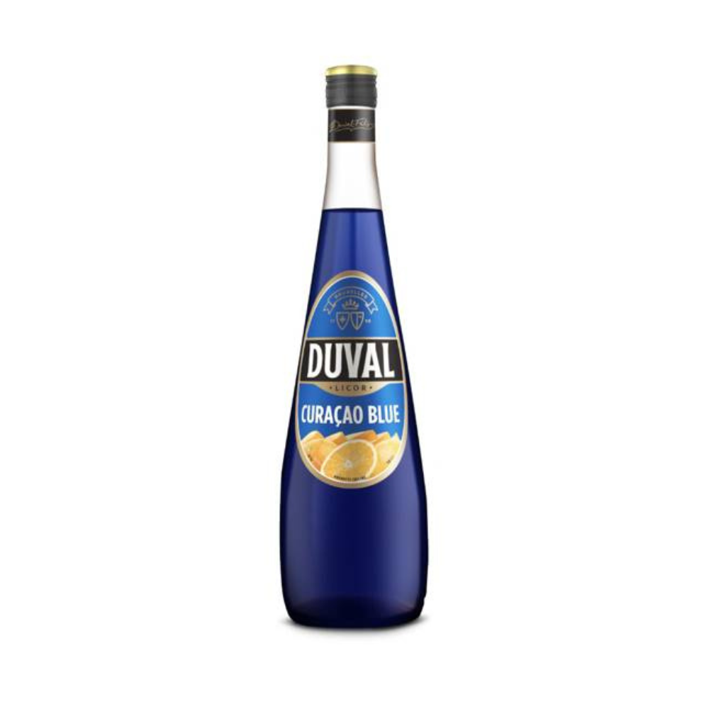 Licor Curacao Blue Duval 34° 750cc