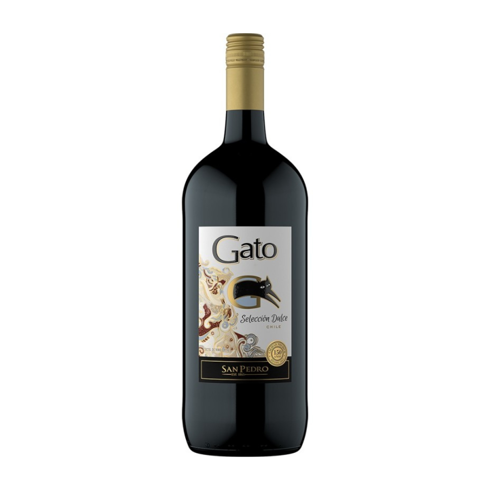 Coctel de Vino Gato Selección Dulce Tinto 9° 1500cc