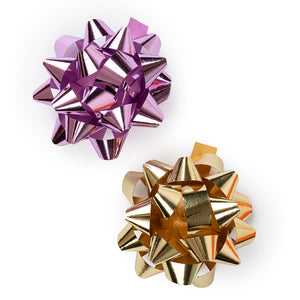 Set 2 Cintas Regalo Estrella Mediano Palms