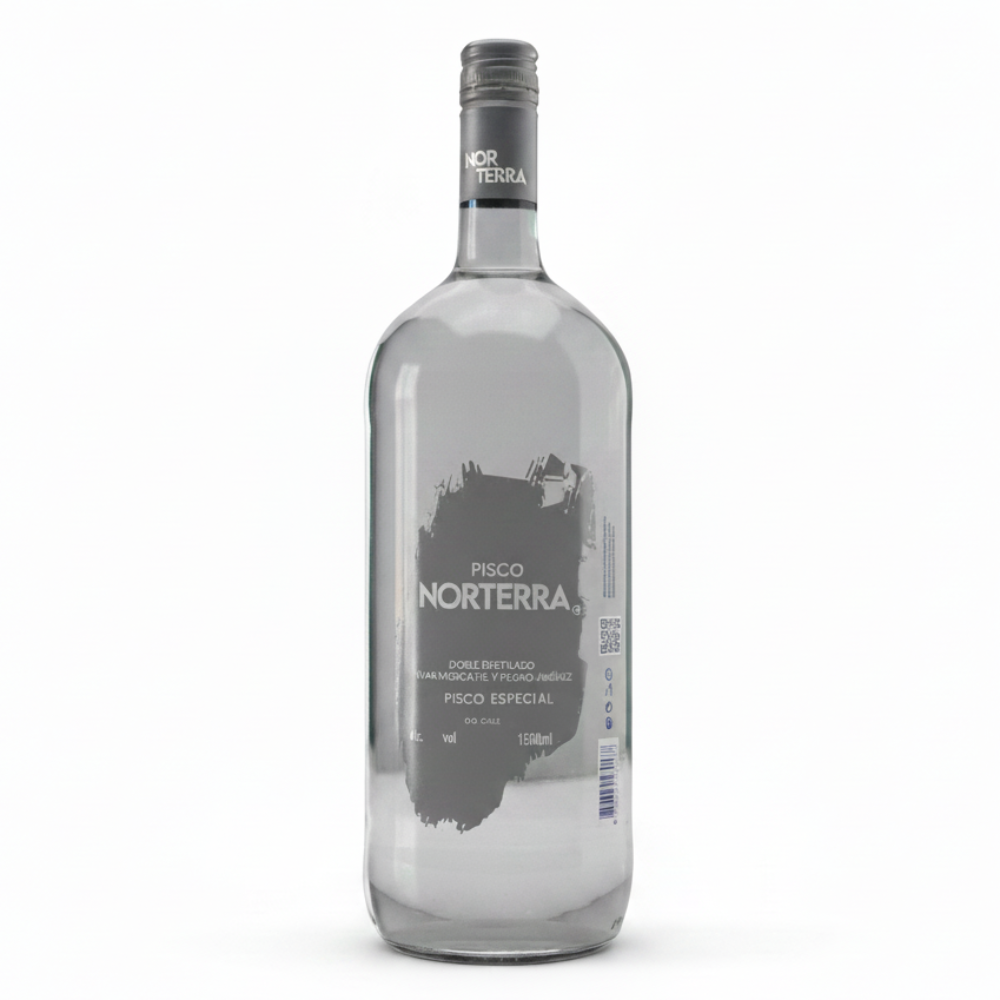 Pisco Norterra Transparente 35° 1500cc