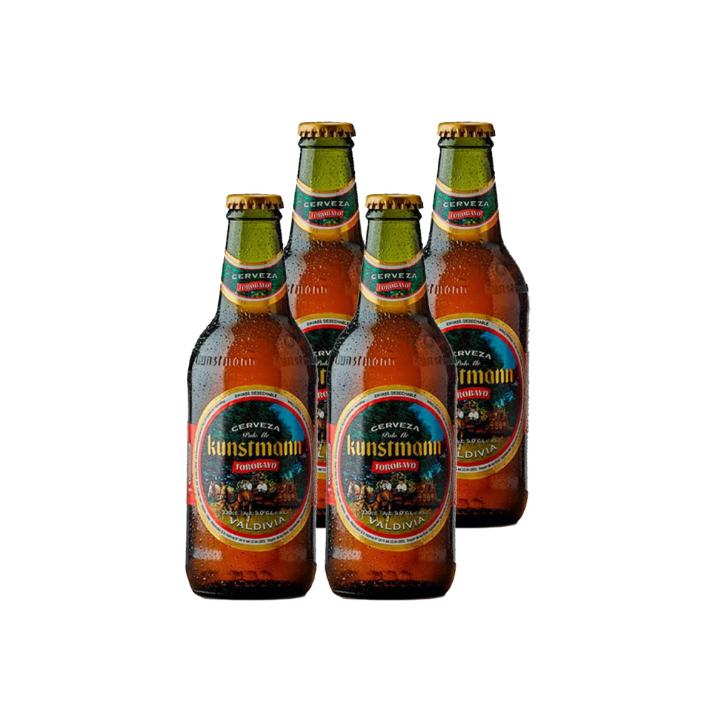 4x Cerveza Kunstmann Torobayo 500cc