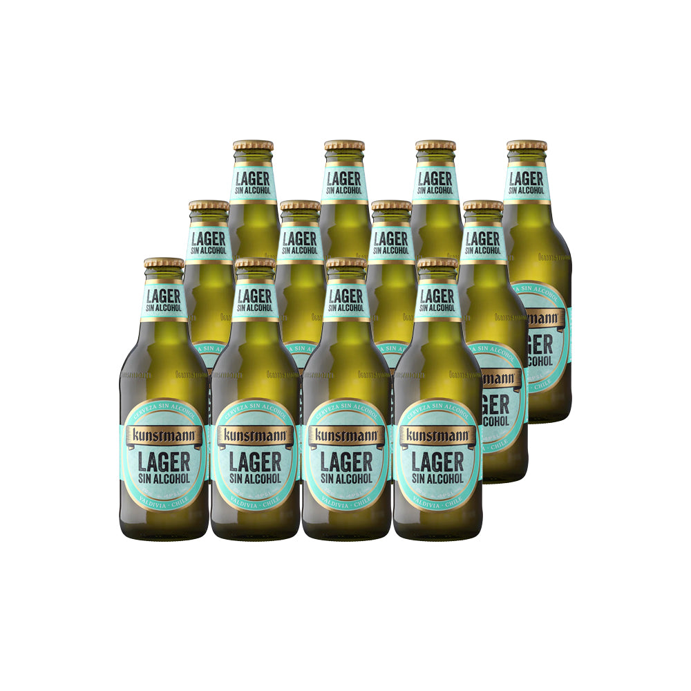 12x Cerveza Kunstmann Sin Alcohol 330cc