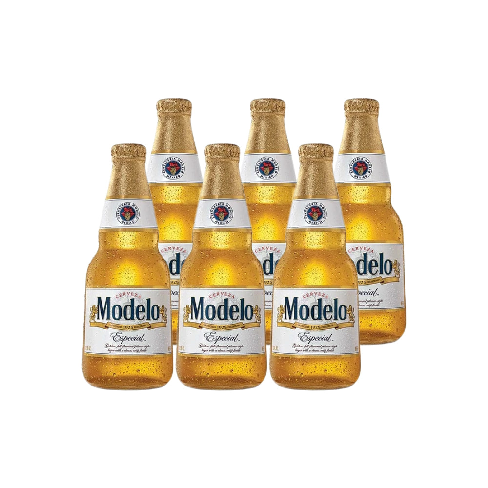 6x Cerveza Modelo Especial Botellín 355cc