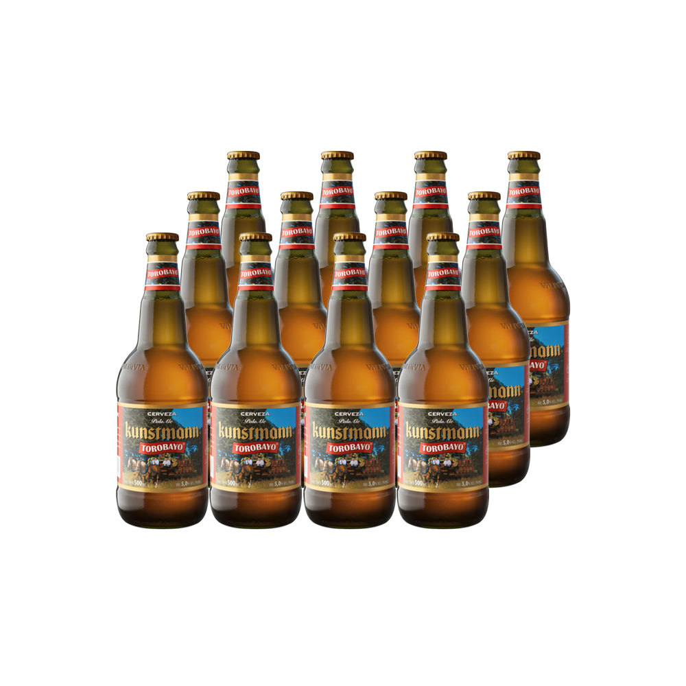 12x Cerveza Kunstmann Torobayo 500cc