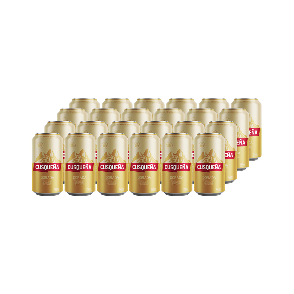 24x Cerveza Cusqueña Lager Lata 473cc