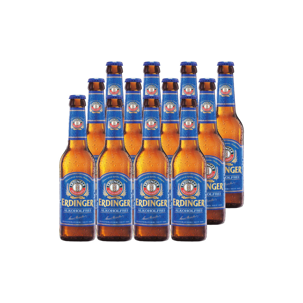 12x Cerveza Erdinger Sin Alcohol 500cc