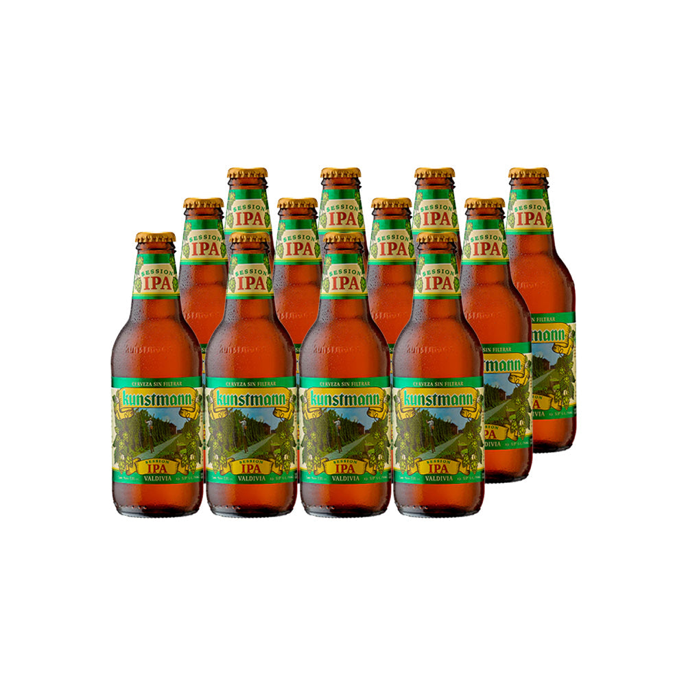 12x Cerveza Kunstmann IPA 330cc