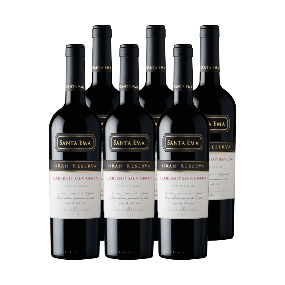 6x Vino Santa Ema Gran Reserva Cepas