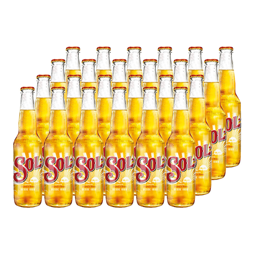 24x Cerveza Sol Botella 330cc