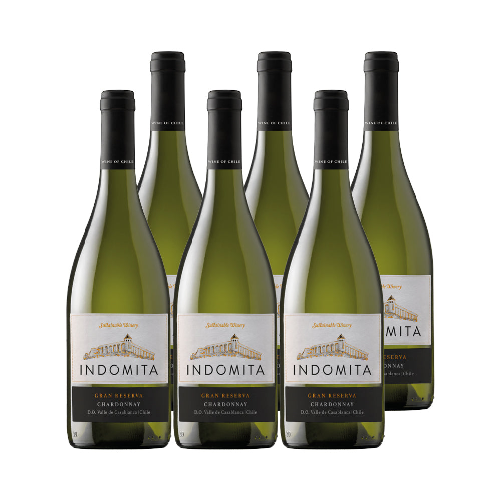 6x Vino Indómita Gran Reserva Cepas 750cc