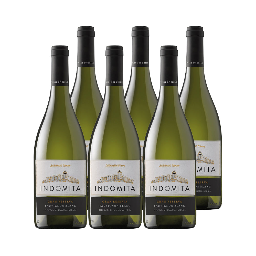 6x Vino Indómita Gran Reserva Cepas 750cc