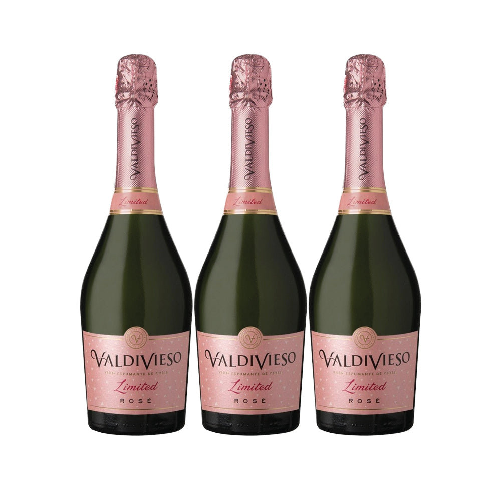 3x Espumantes Valdivieso Limited Variedades 750cc