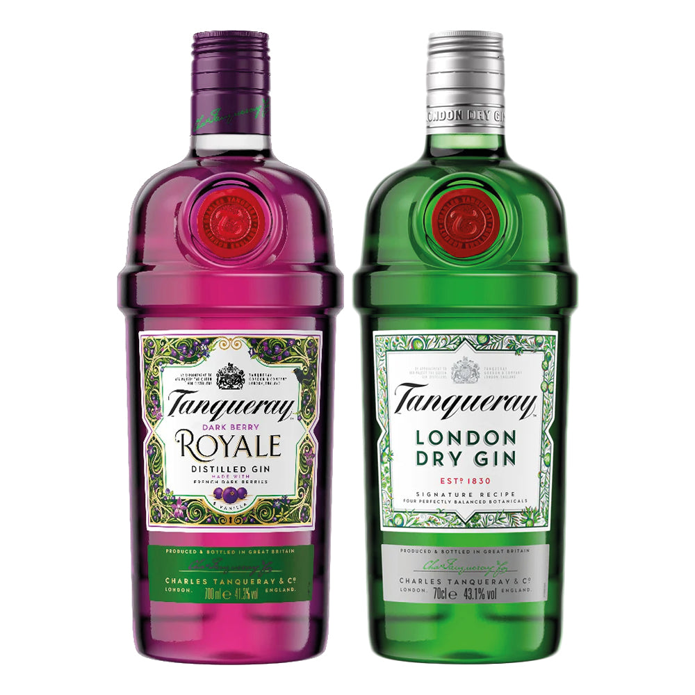Pack Tanqueray London Dry 700cc + Tanqueray Dark Berry Royale 700cc