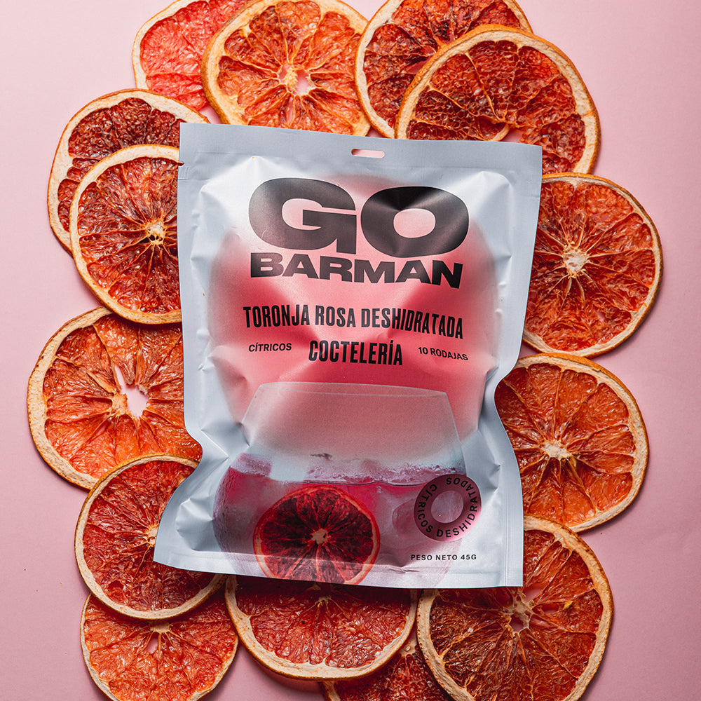 Deshidratado Toronja Rosa Go Barman 45g