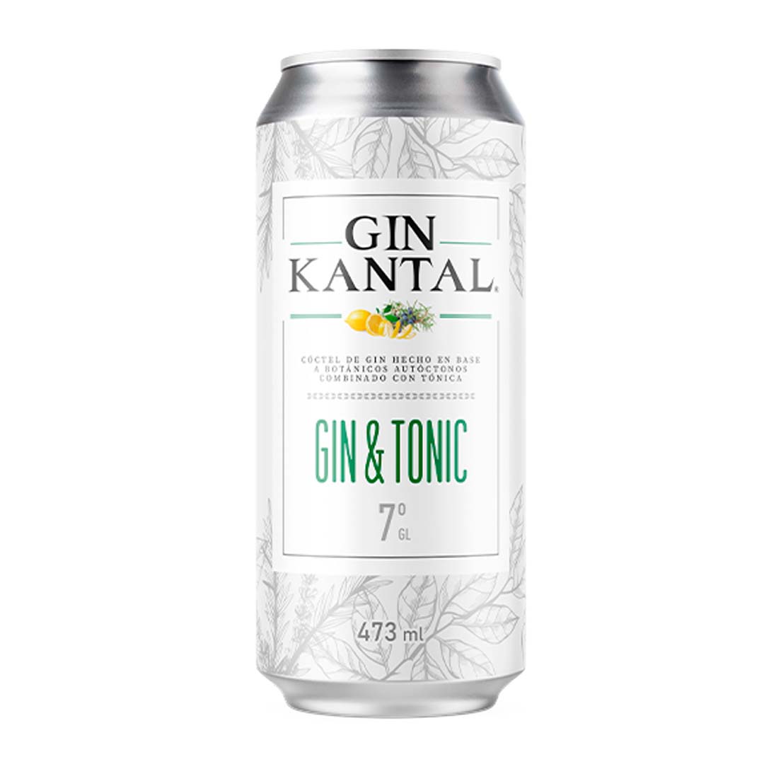 Gin Kantal Tonic Lata 7° 470cc