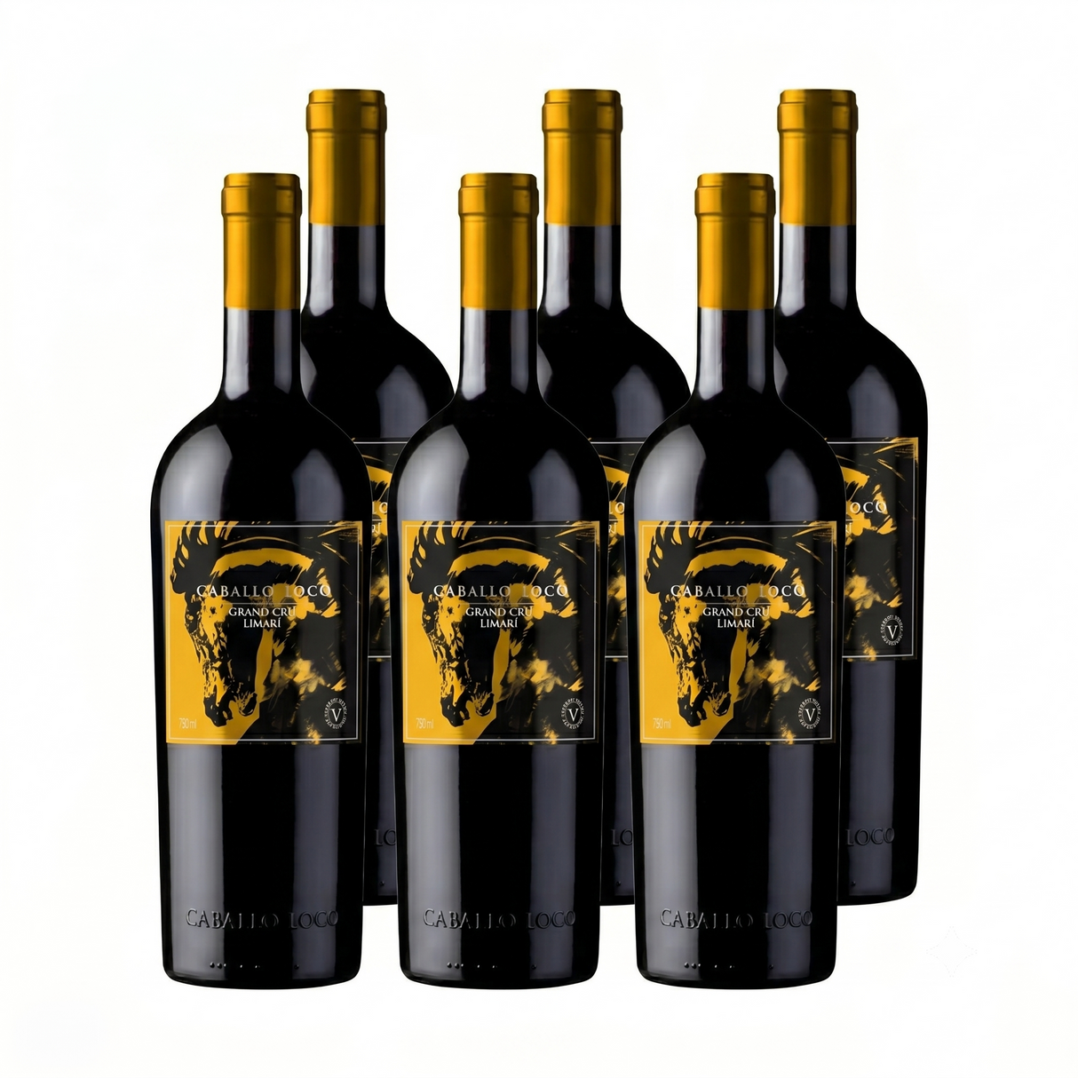 6x Vino Caballo Loco Grand Cru Limarí 14.5° 750cc