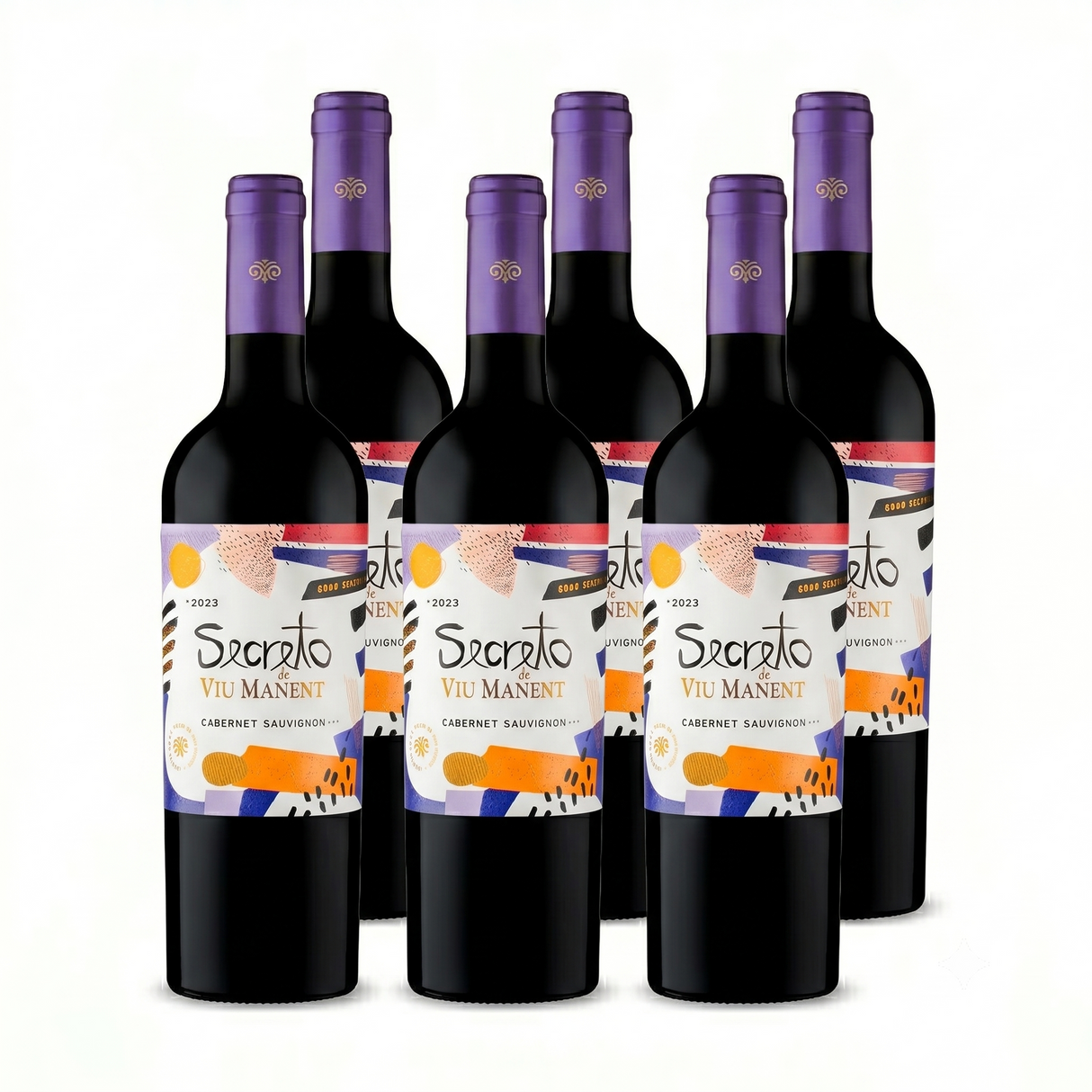 6x Vino Viu Manent Gran Reserva Secreto Cabernet Sauvignon 750cc