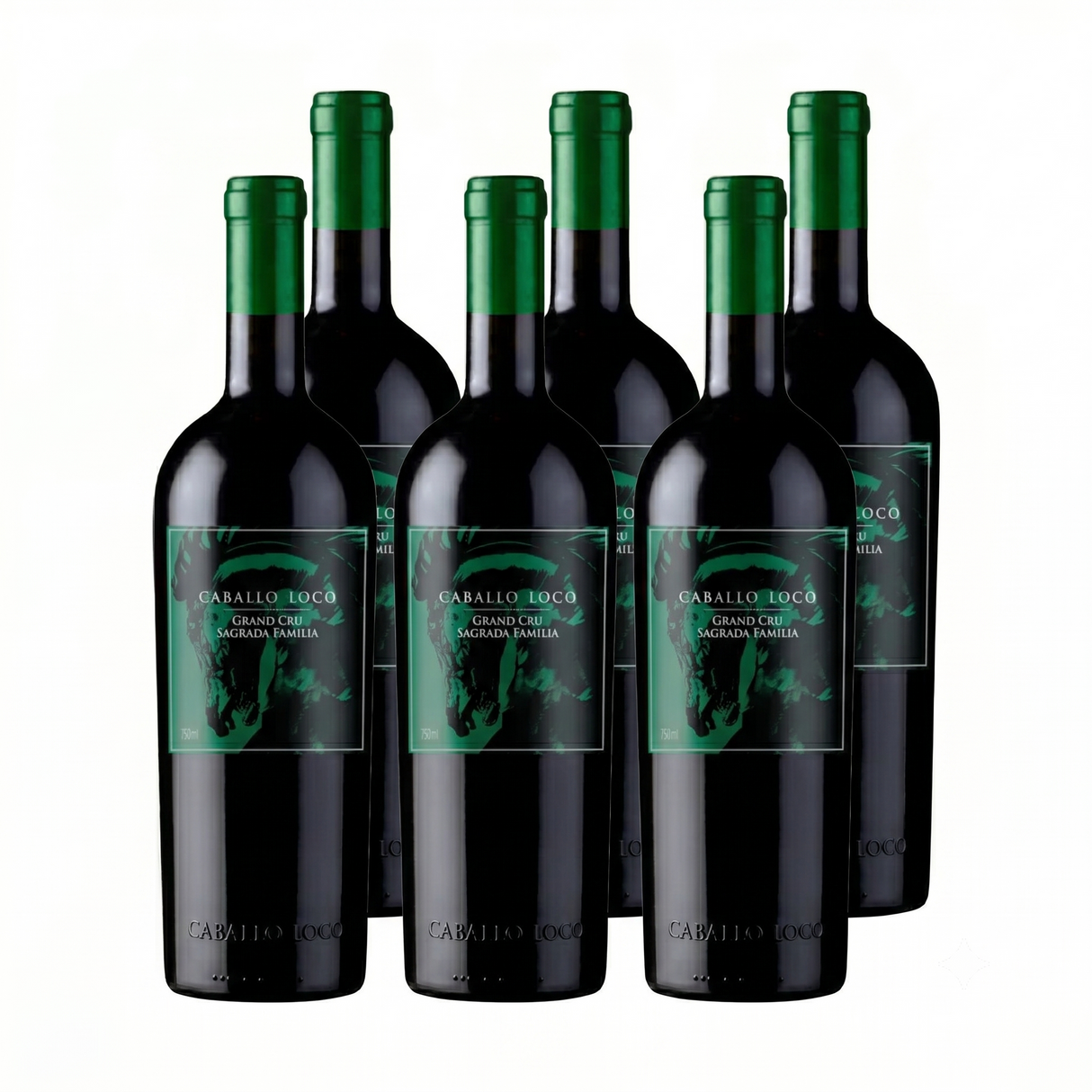 6x Vino Caballo Loco Grand Cru Sagrada Familia 750cc