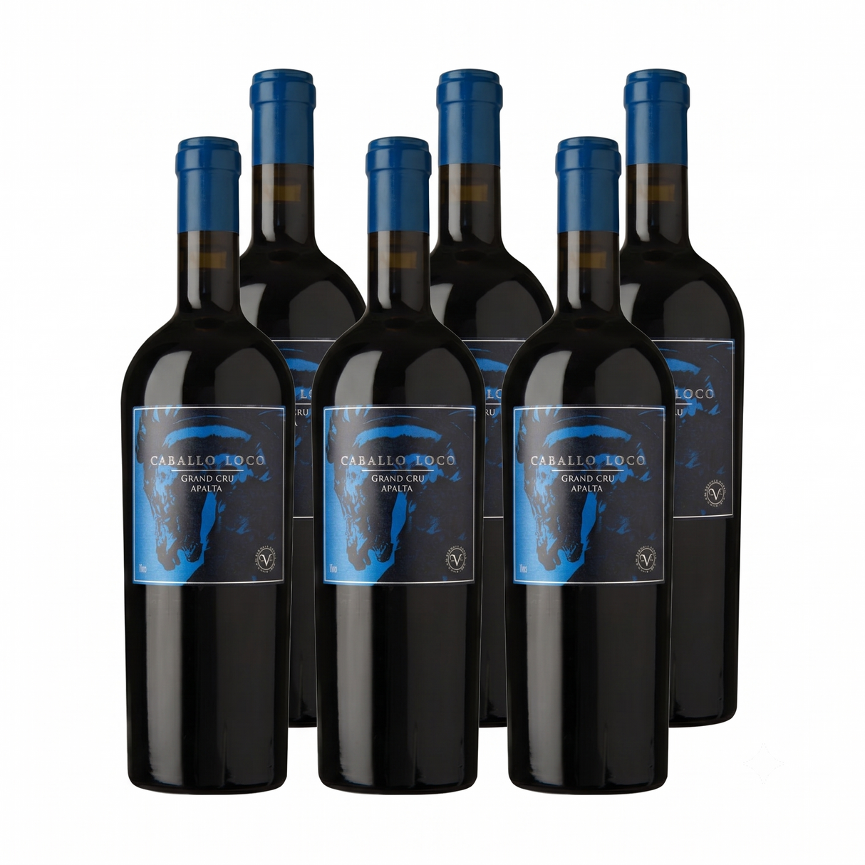 6x Vino Caballo Loco Grand Cru Apalta 14.5° 750cc