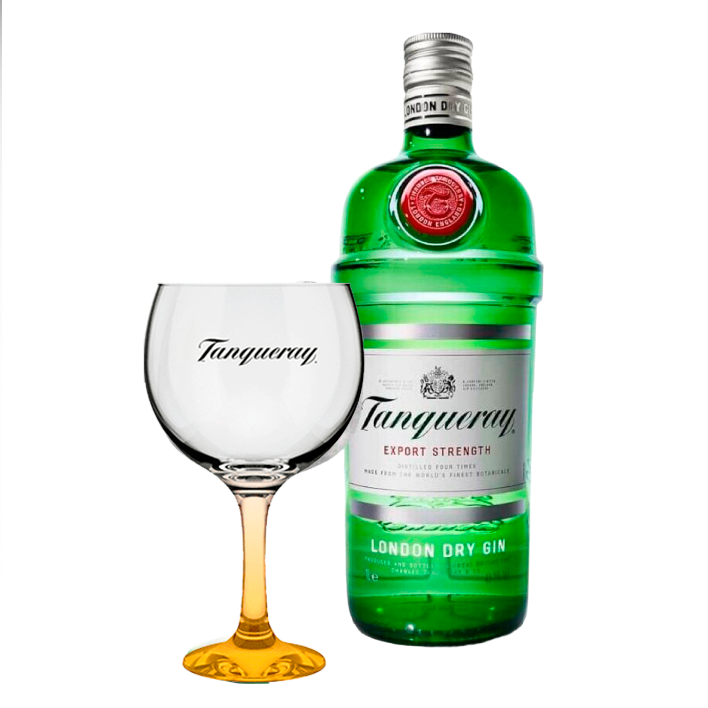 Gin Tanqueray London Dry 700cc + Copa