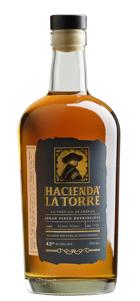 Pisco Hacienda La Torre Envejecido 43° 700cc