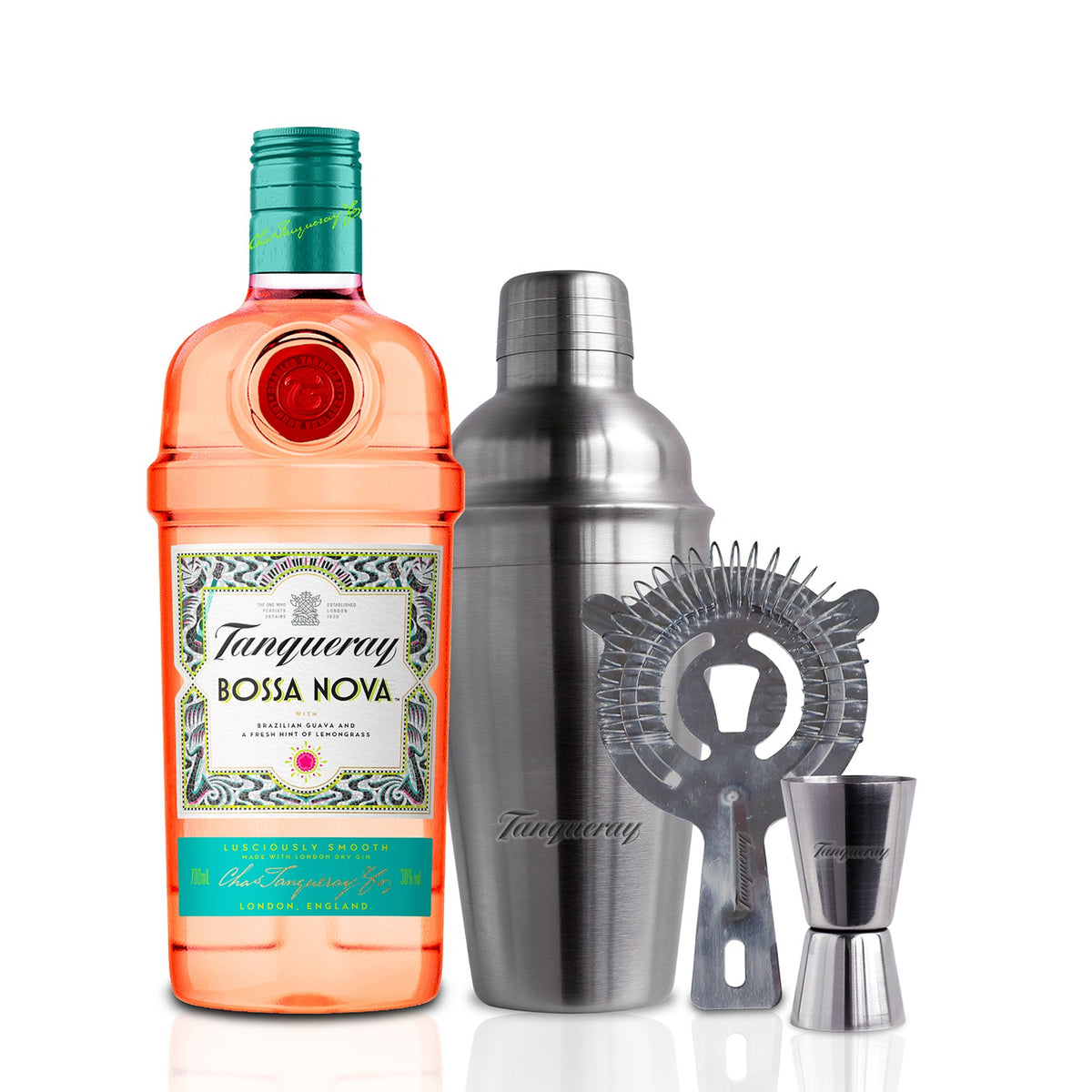 Pack Tanqueray Bossa Nova + Set Coctelera