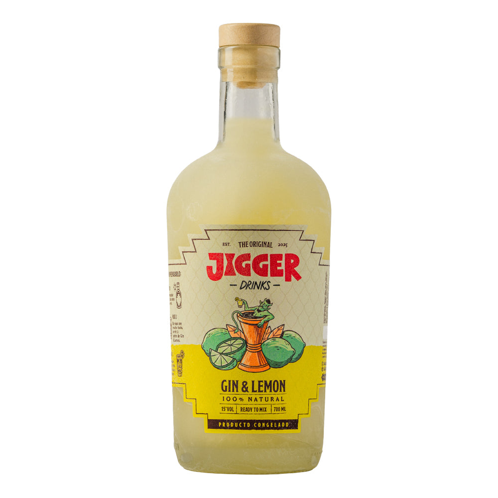 Ready To Mix Gin & Lemon Jigger 15° 700cc
