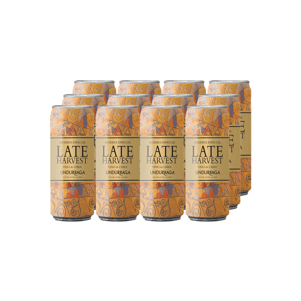 12x Vino Undurraga Late Harvest Reserva Especial 13° 250cc