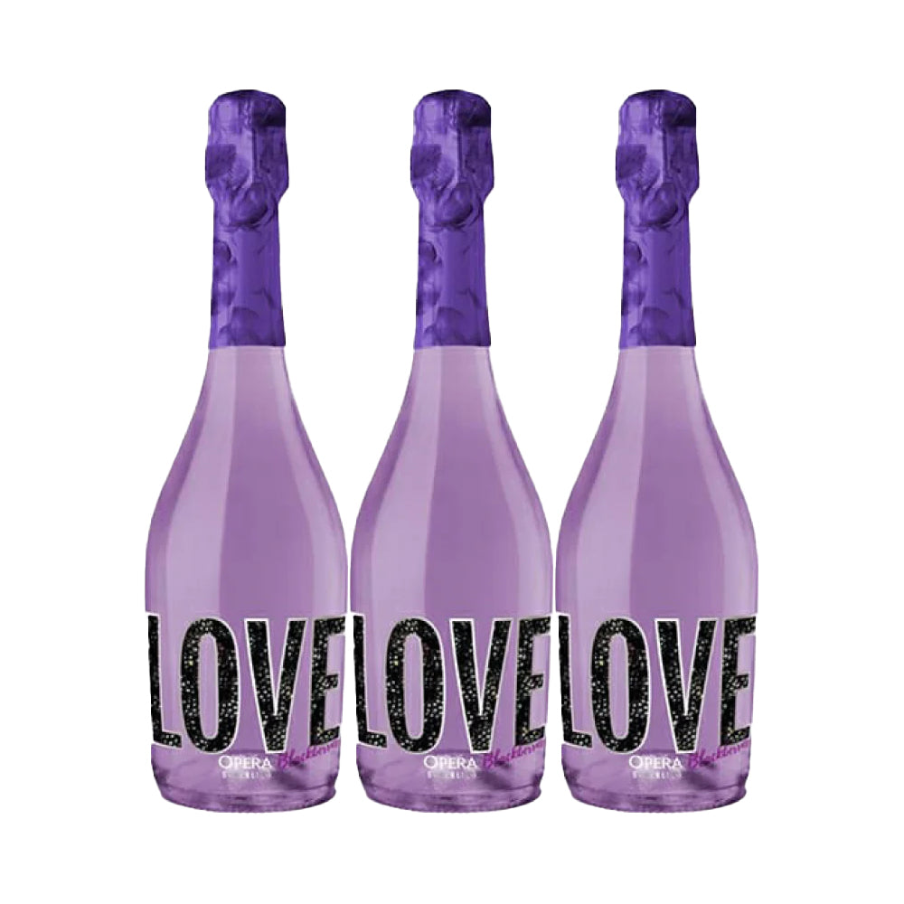 3x Espumantes Opera Love 750cc