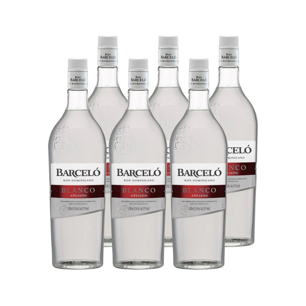 6x Ron Barceló Blanco 1000cc