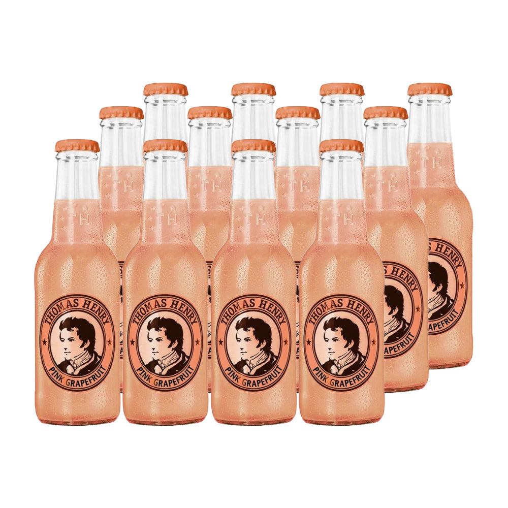 12x Thomas Henry Pink Grapefruit 200cc