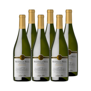 6x Vino Medalla Real Reserva Cepas 750cc