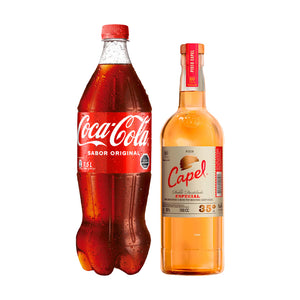 Pack Piscola Capel Doble Destilado 35° 700cc