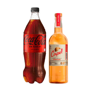 Pack Piscola Capel Doble Destilado 35° 700cc