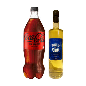 Pack Piscola Romántico Bohemio Envejecido 40° 750cc